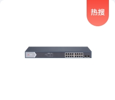 石家庄？低视安防监控16口POE交换机-DS-3E0518PF-E(国内标配)